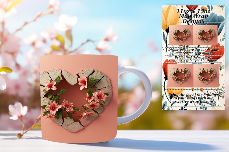 Lovely Spring: 11oz/15oz Sublimation Mug Assortment