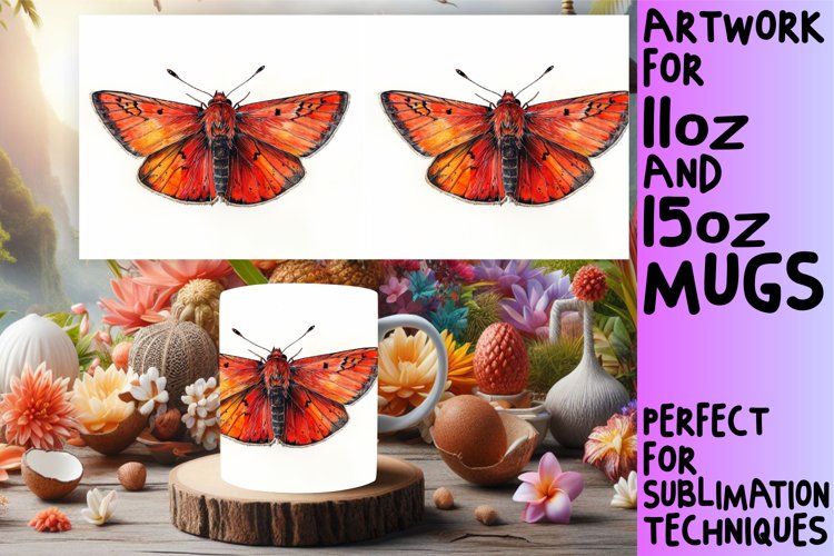 Vibrant Watercolor Mug example image 1