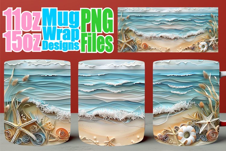 Beach Sublimation Design Image 6