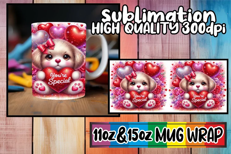 Cozy escapes 11oz 15oz sublimation wrap, Valentines