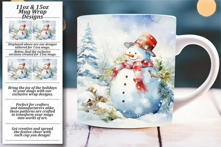 Cozy Mug Wrap Magic: Holiday Season
