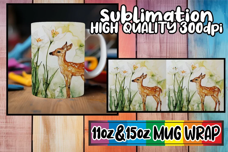 Cozy evenings 11oz 15oz sublimation wrap, Animals