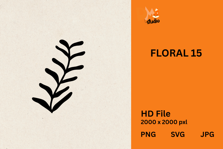 Floral Vector Image 10