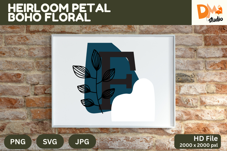 Boho Floral Svg Image 7