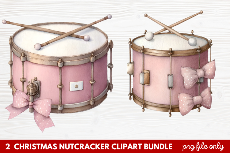 2 Christmas Nutcracker Clipart | Festive Holiday Nutcracker