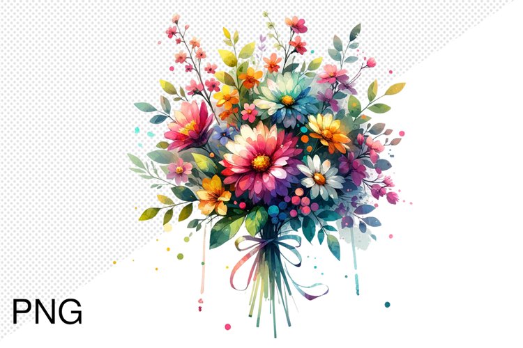 Spring Flowers Clipart Image 7