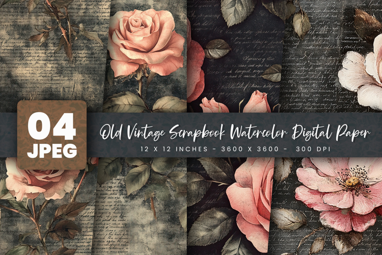 Old Paper Texture Image 13