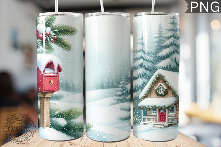 Christmas Tumbler Wrap Image 5