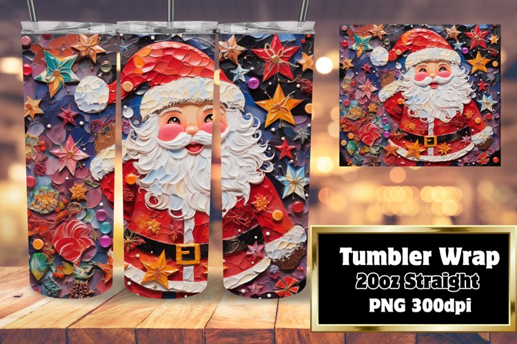 Christmas Tumbler Wrap Image 4