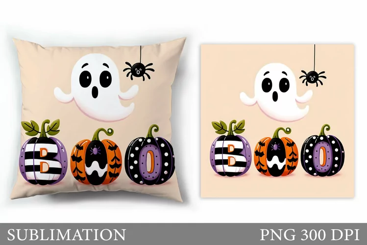 Halloween Pillow Sublimation. Halloween Sublimation