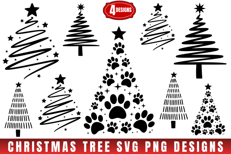 Merry Christmas Tree Svg Image 23