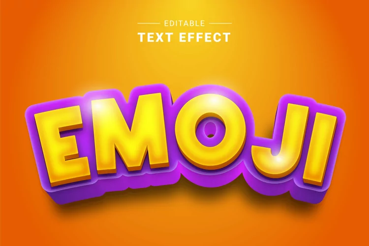 Editable Text Effect for Illustrator. Vector Graphic styles