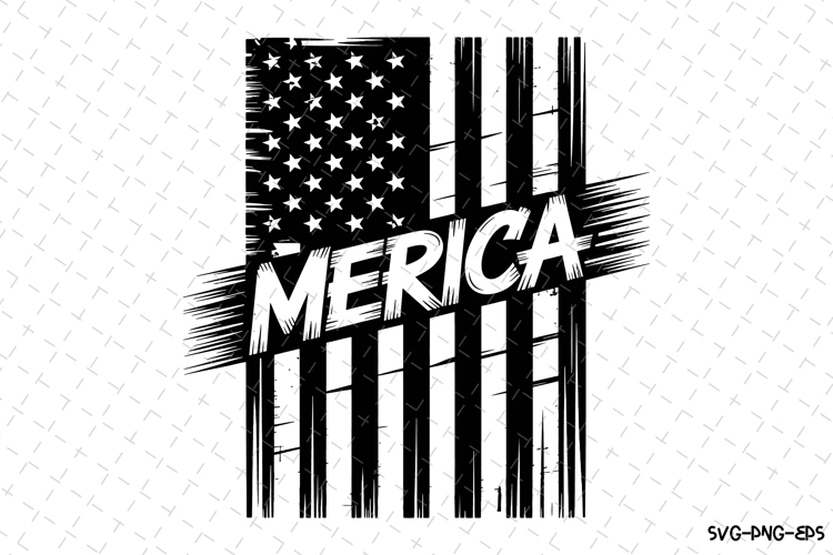 Merica Flag SVGs Image 2