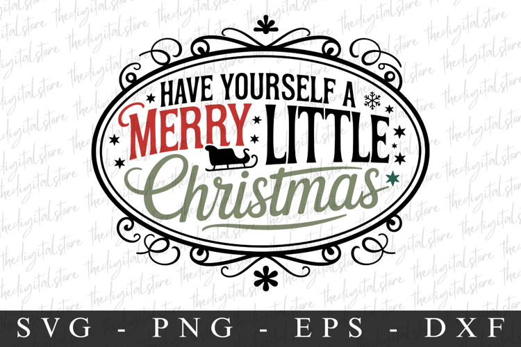 Merry Christmas Tree Svg Image 12