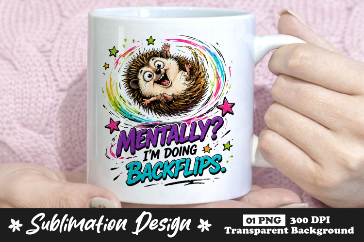 Lazy Panda Doing Nothing Is My Thing Tea Mug Design