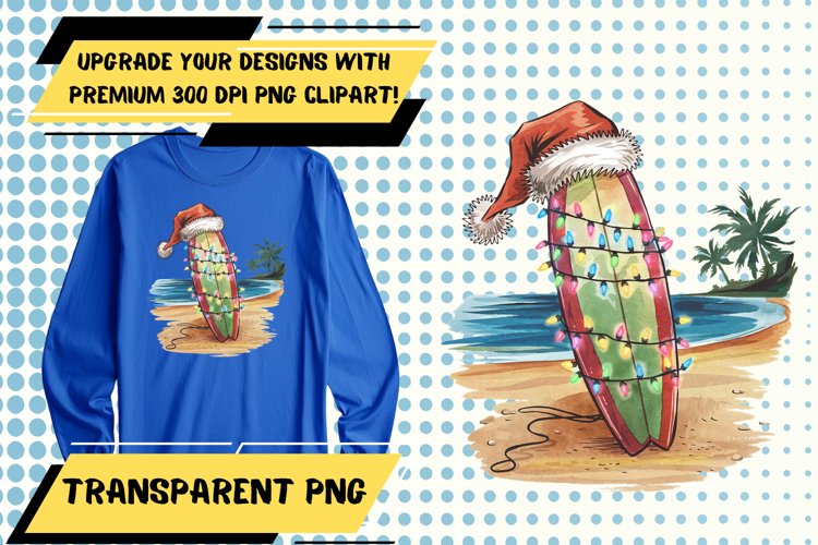 Cute PNG Template for T-Shirt Sublimation , Christmas