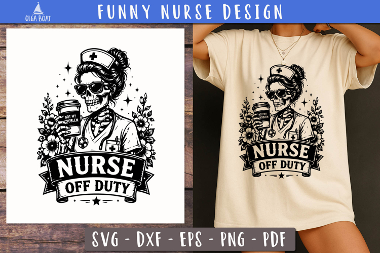 Black Nurse Svg Image 11