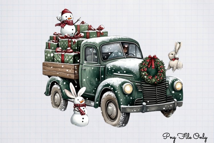 Christmas Watercolor Clipart Image 5