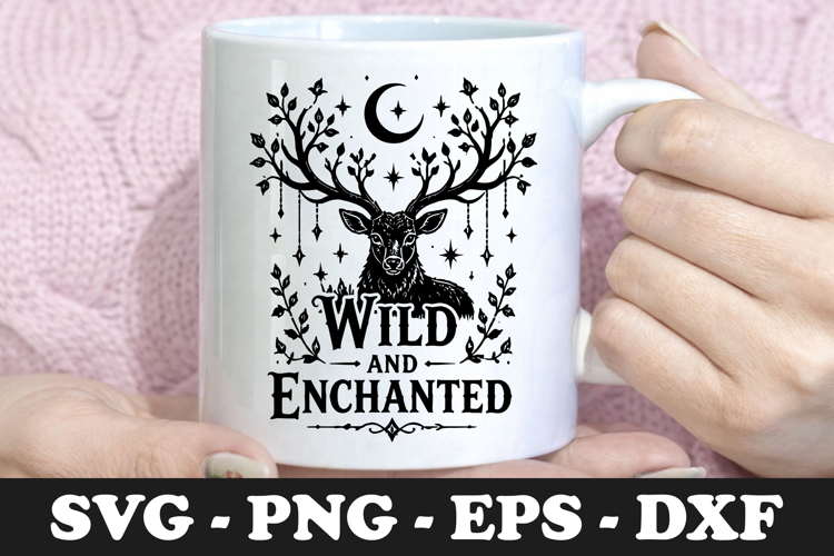 Wild And Enchanted SVG Design
