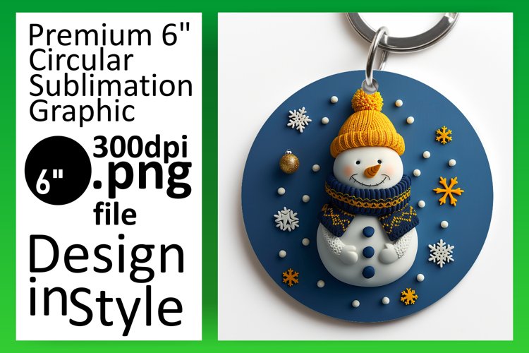 Snowman Clipart Image 3
