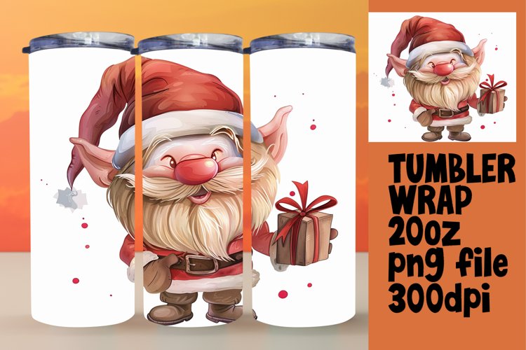 Christmas Tumbler Wrap Image 5