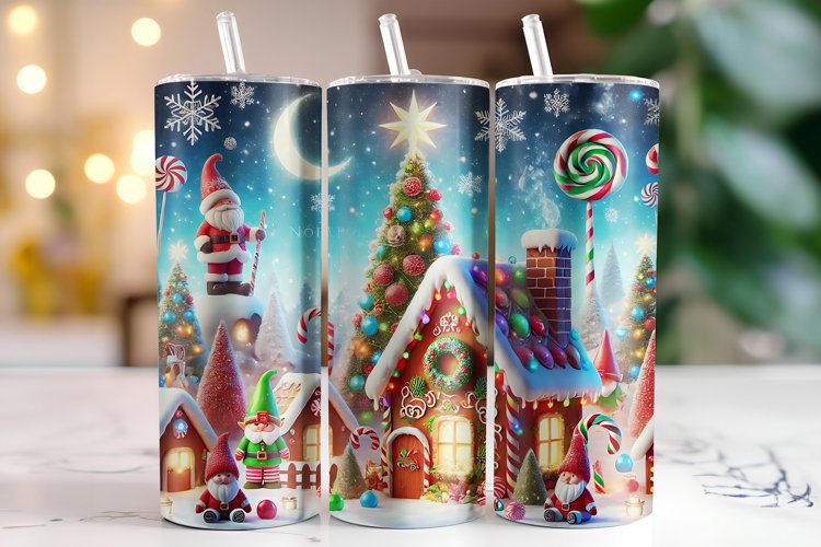 Christmas Tumbler Wrap Image 2