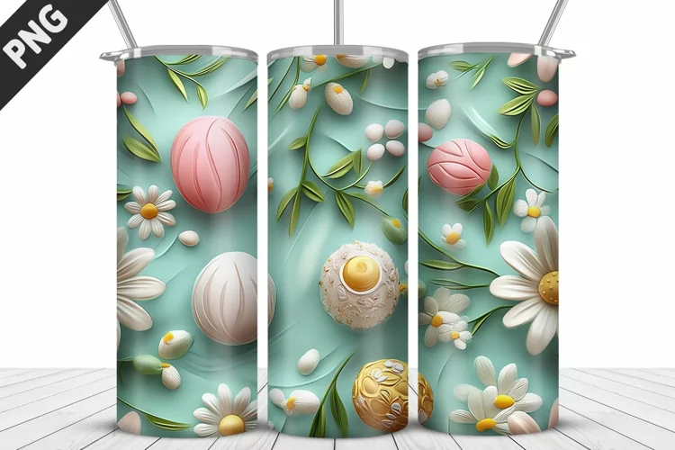 Easter Sublimation| Bunny Tumbler Wrap| Easter Tumbler Wrap