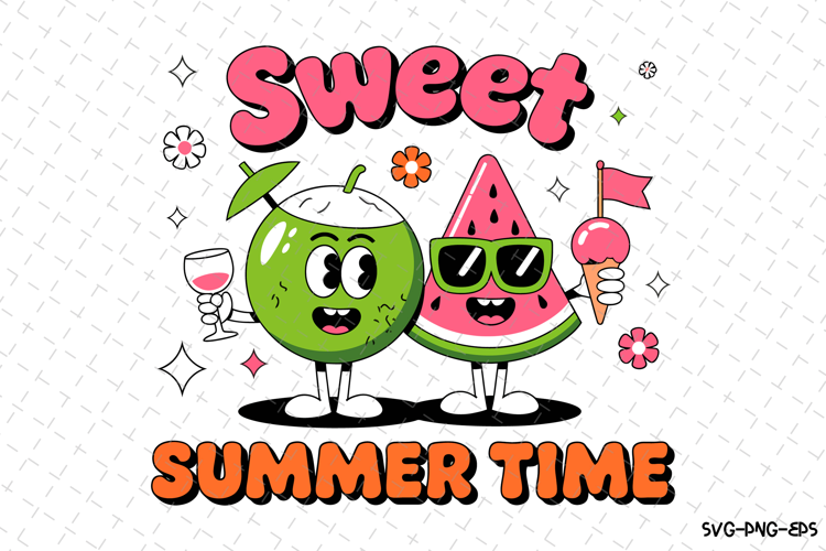 Sweet Summer Time SVG Design | Summer | SVG Cut files