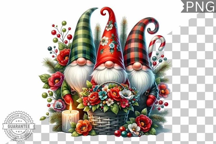 Christmas Gnome Clipart Image 11