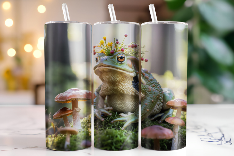 Frog Tumbler Wrap | Sublimation | Tumblers