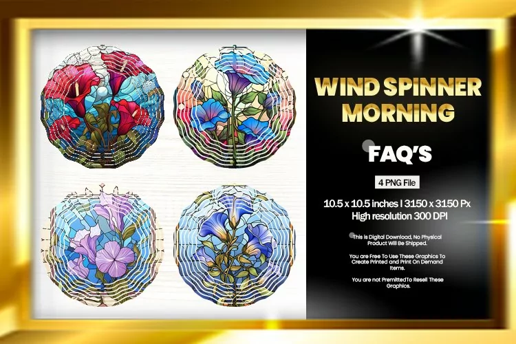 Morning Wind Spinner Sublimation - 04 Variations
