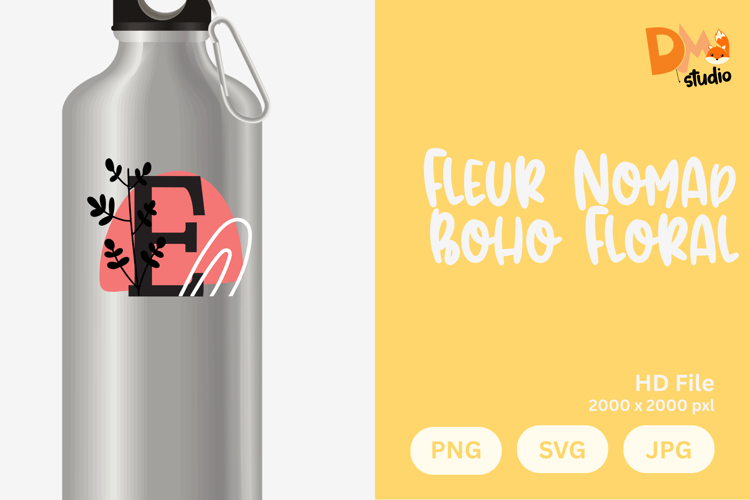 Boho Flower SVGs Image 6