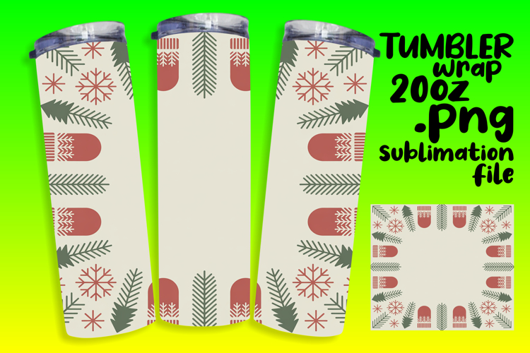 Christmas Tumbler Wrap Image 7