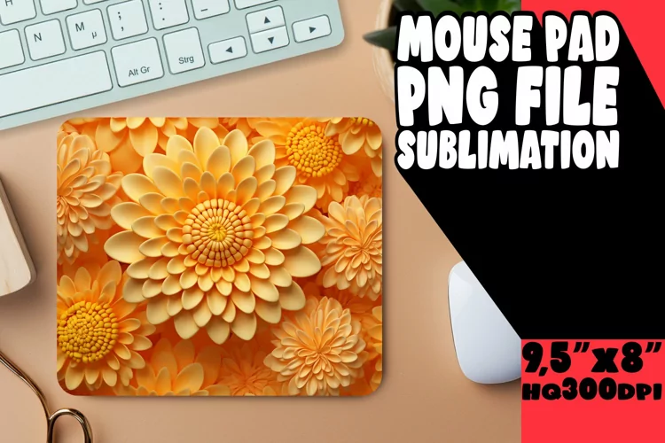Add Elegance: 3D Flower Pads