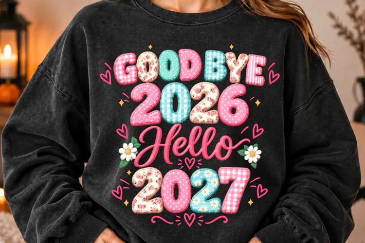 Good Bye 2026 Hello 2027 PNG, Happy New Year 2027 PNG