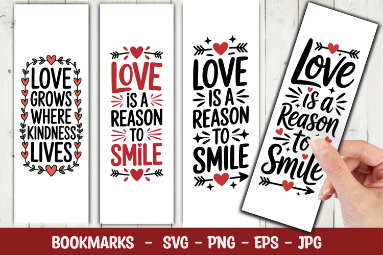 Reason To Smile Bookmark svg png