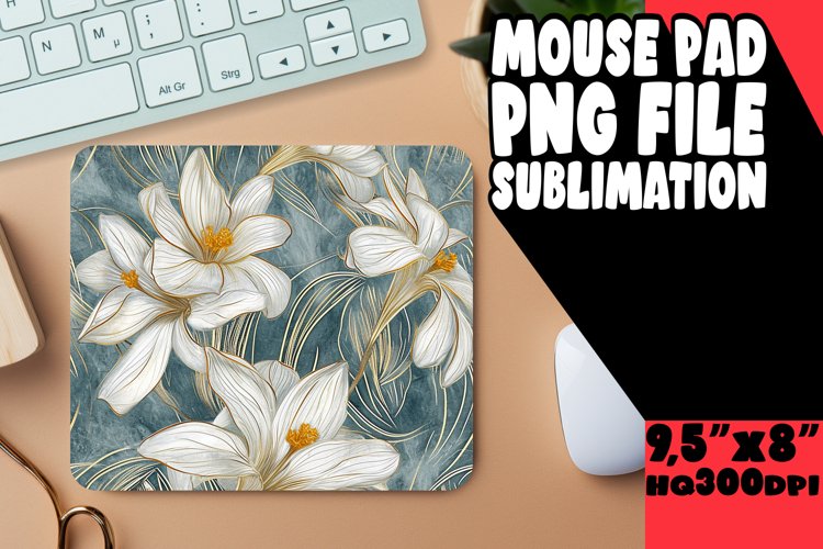Fresh Floral Mouse Mat