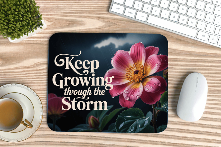 Inspirational Quotes Mouse Pad, Motivational PNG Sublimation