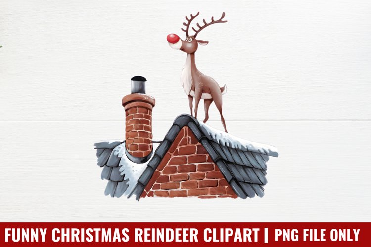 Reindeer Clipart Image 10