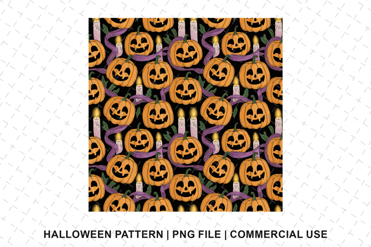 Halloween Seamless Pattern Image 14