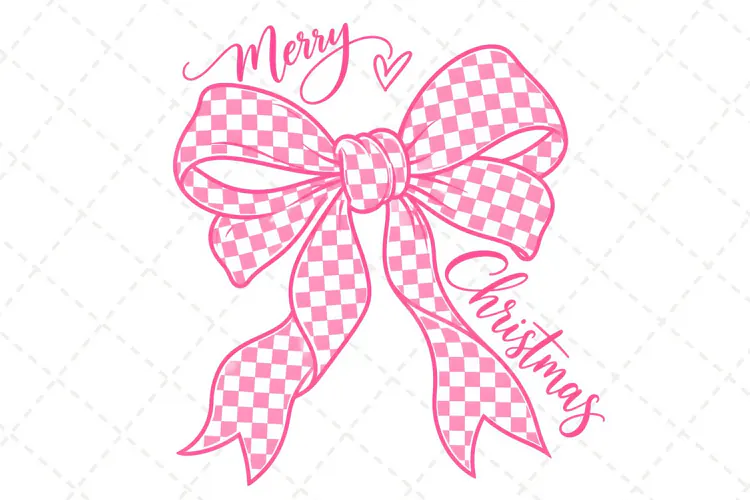 Merry Christmas PNG, Merry Christmas Bow PNG