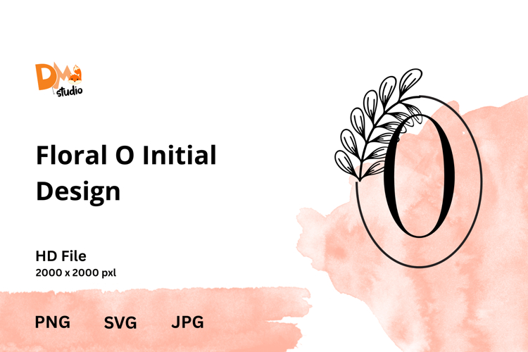 The Floral Initial Design