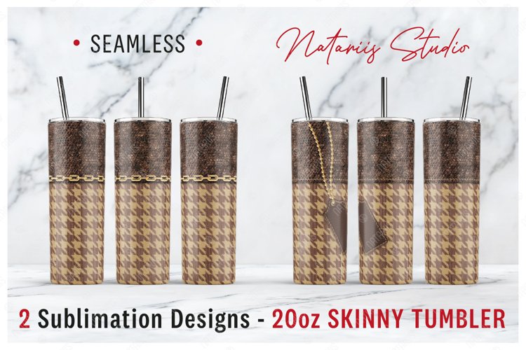 2 Trendy Fashion Patterns - 20 oz TUMBLER