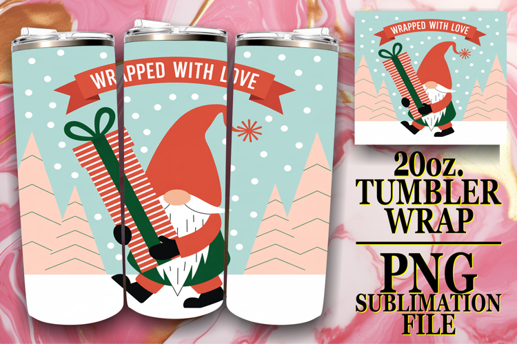 Christmas Tumbler Wrap Image 15