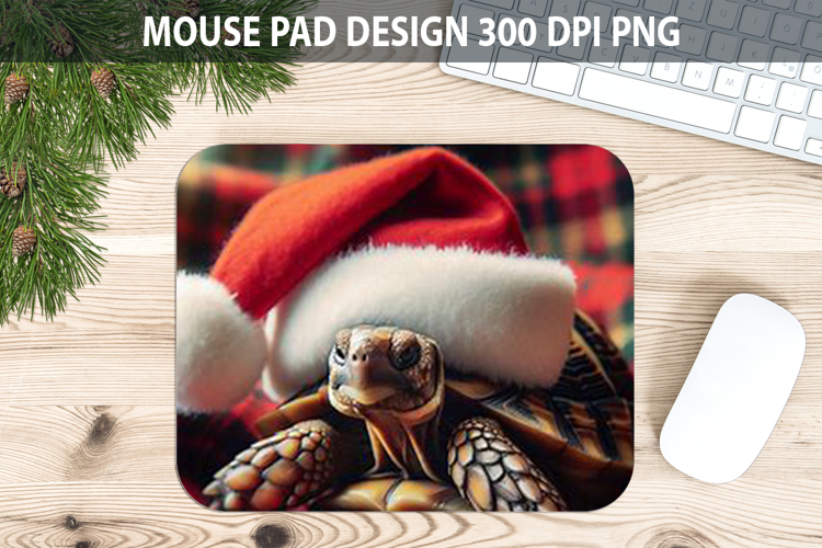 Christmas Kangaroo Pad Sublimation - Animal PNG Design