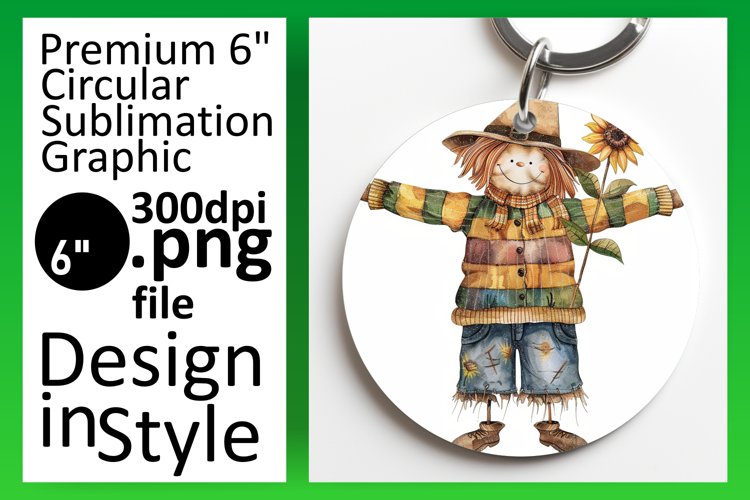 Scarecrow Clipart Image 14