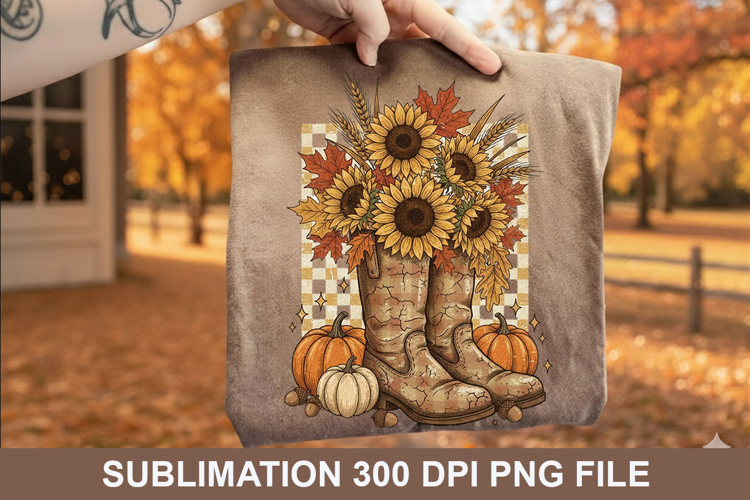 Halloween Boots Sublimation - Halloween PNG Design
