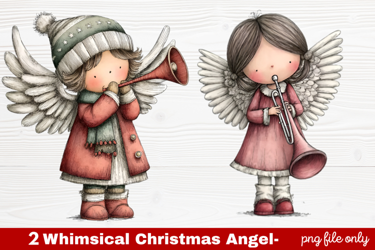 Christmas Angel Clipart Image 7