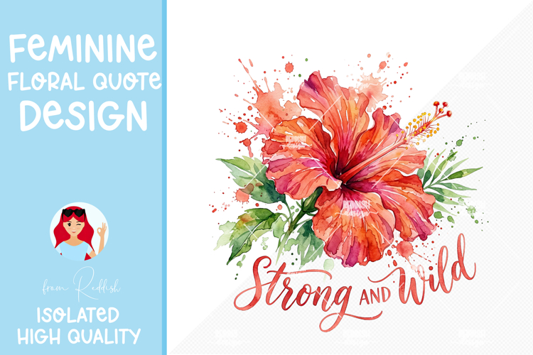 Watercolor Flowers Image 13