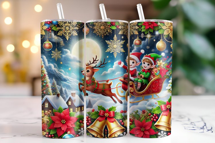 Christmas Tumbler Wrap Image 24